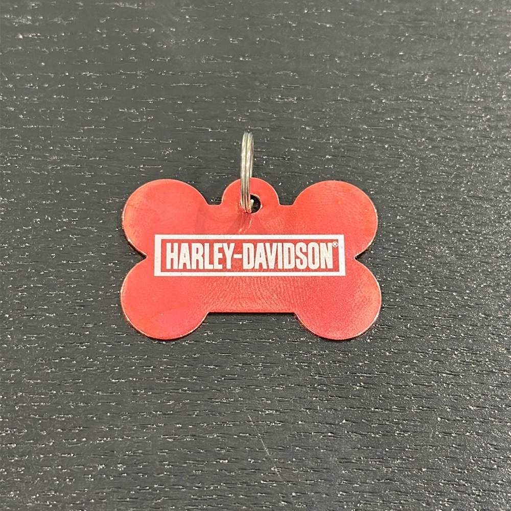 Harley-Davidson Metal Dog Bone Dog Tag